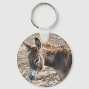 Adorable Donkey Keychain