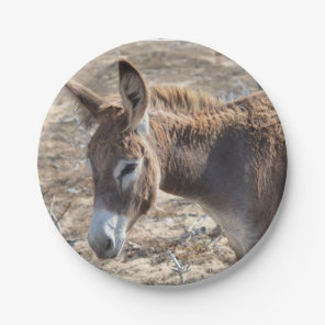 Adorable Donkey Paper Plates