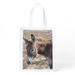 Adorable Donkey Reusable Grocery Bag