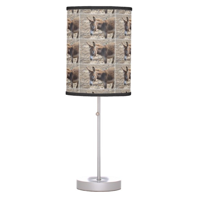 Adorable Donkey Table Lamp (Front)