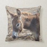 Adorable Donkey Throw Pillow