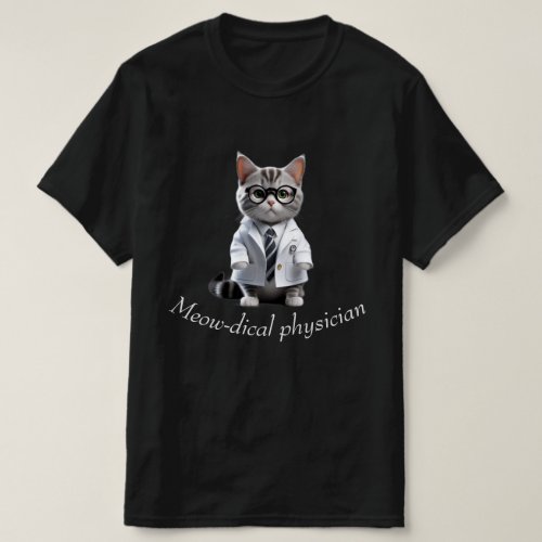 adorable Dr Cat  T_Shirt