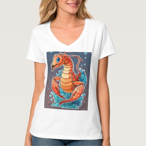 Adorable Dragon Skull Mascot T_Shirt Design