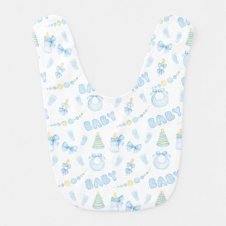 Adorable DTF Baby Bib Design for Newborns & Toddle