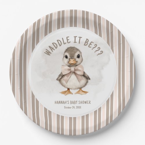 Adorable Duckling Waddle It Be Baby Shower