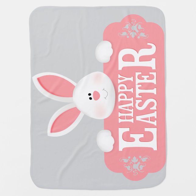 Adorable Easter Baby - Cute & Comfy 🐰🥚 Blanket (Front)