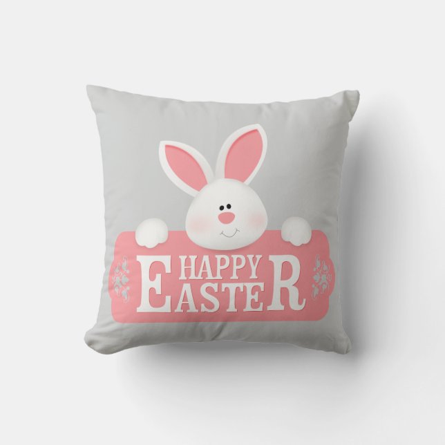 Adorable Easter Baby - Cute & Comfy 🐰🥚 Throw Pillow (Front)