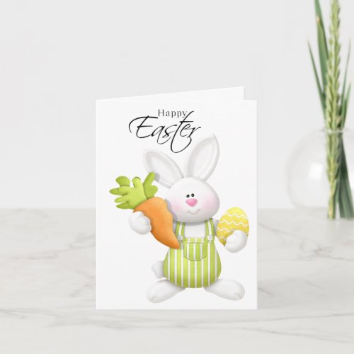 Adorable Easter Bunny Card