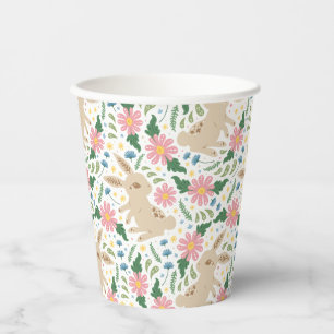  adorable Easter Bunny & Eggs Pattern Paper Cups