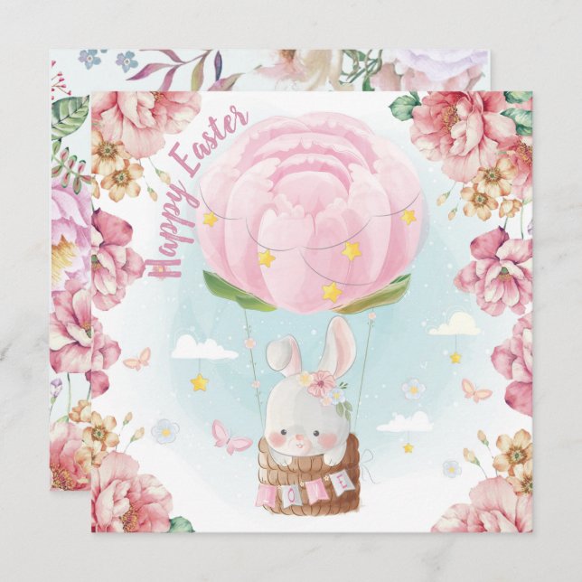 Adorable Easter Invitation (Front/Back)