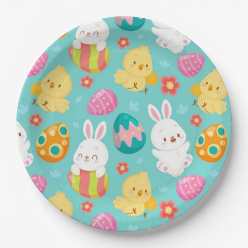 Adorable Easter Paper Plates