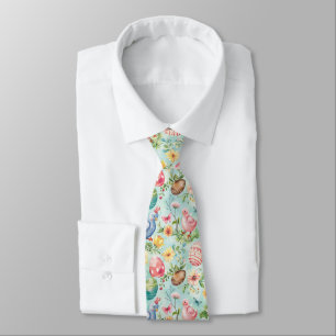 Adorable Easter Pattern Neck Tie