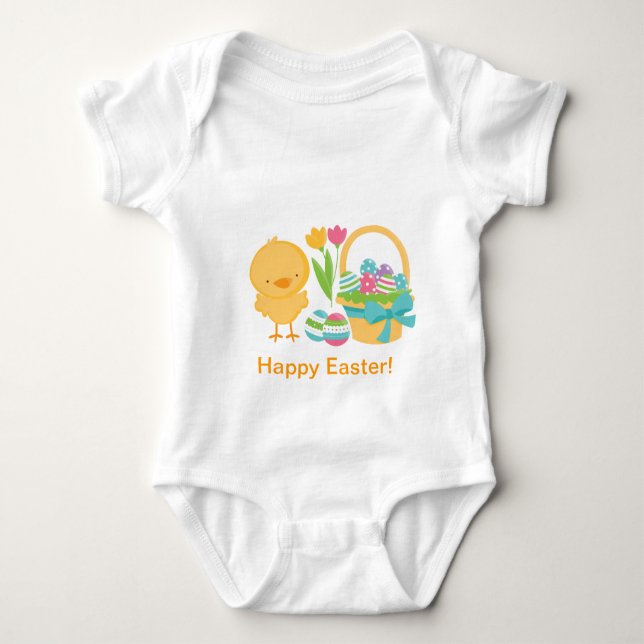 Adorable Easter T-Shirt for Babies Baby Bodysuit (Front)