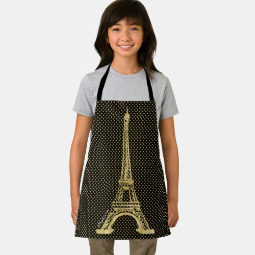 Adorable Eiffel Tower Apron