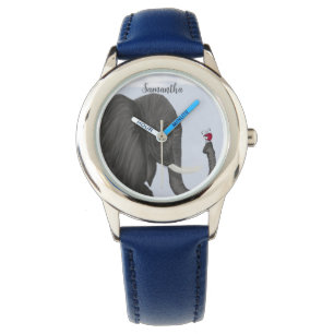 Adorable Elephant and Cute Ladybug Watch