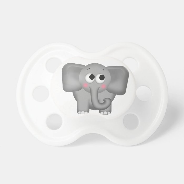 Adorable Elephant Baby Pacifier