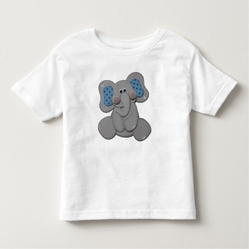 Adorable Elephant Explorer Toddler T_Shirt