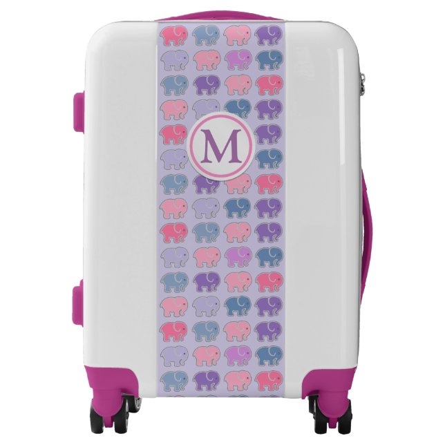 Adorable Elephants Luggage (Front)