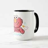 Adorable Elmo | Add Your Own Name Mug (Front Right)