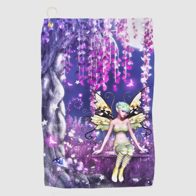 Adorable Fairy Golf Towel (Front)