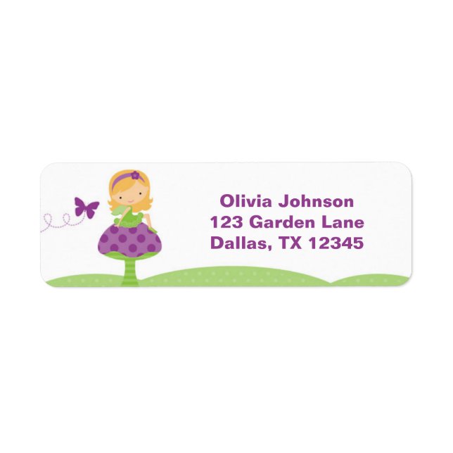 Adorable Fairy Labels (Front)