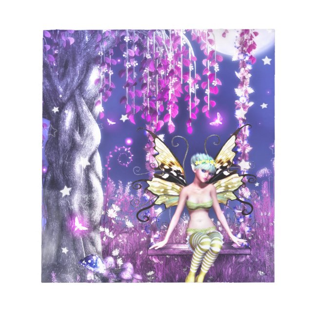 Adorable Fairy Notepad (Front)