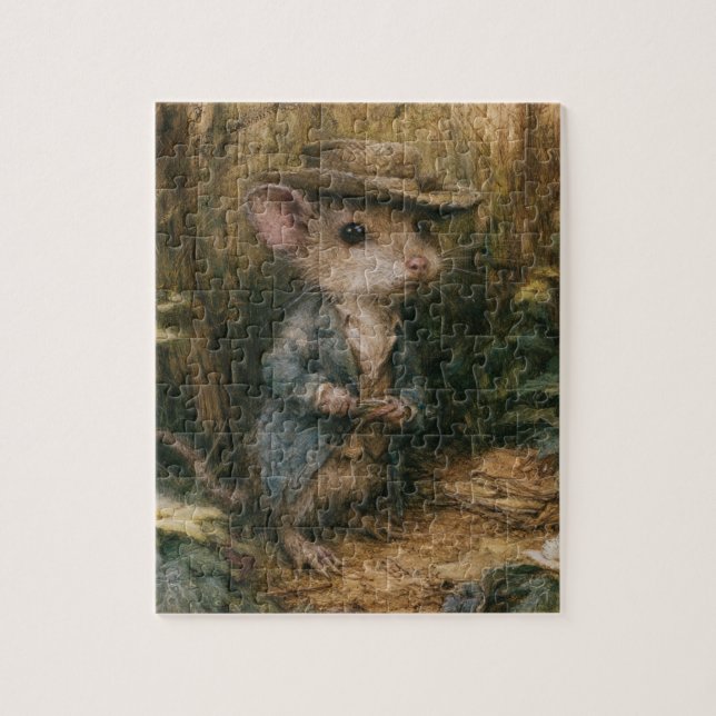 Adorable Fantasy Mouse Jigsaw Puzzle (Vertical)