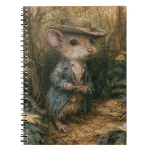 Adorable Fantasy Mouse Notebook