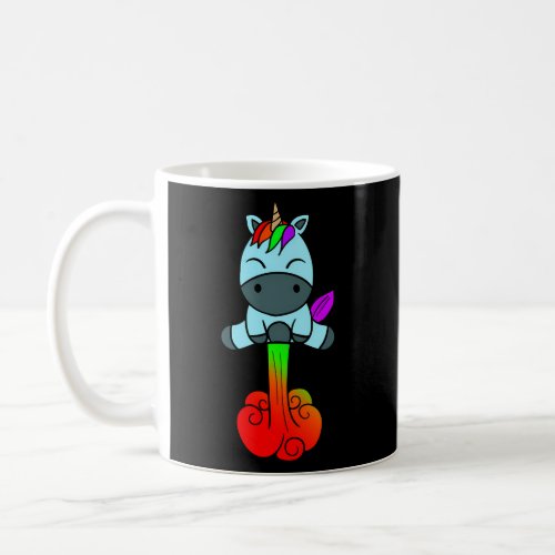 Adorable Farting Unicorn Coffee Mug