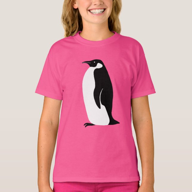 Adorable Fat Penguin  CUSTOMIZE IT T-Shirt (Front)