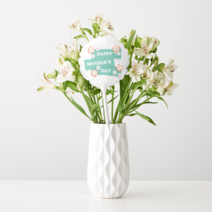 Adorable Floral Happy Mother's Day Balloon