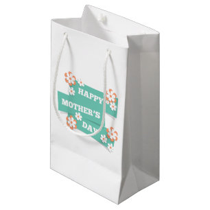 Adorable Floral Happy Mother's Day   Gift Bag