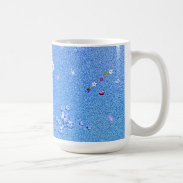 adorable Floral V01 aqua Coffee Mug adorable Floral V01 aqua Coffee Mug