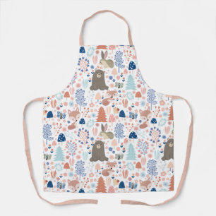Adorable Forest Animals Apron