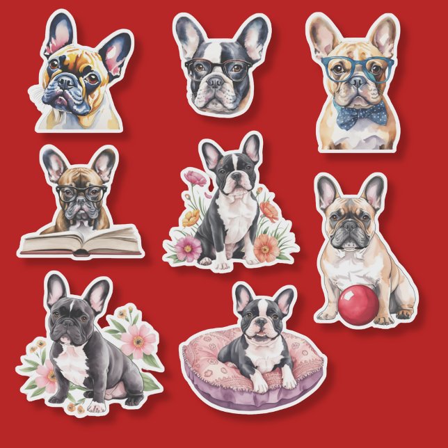 Adorable French Bulldog Collection  Sticker (Creator Uploaded)