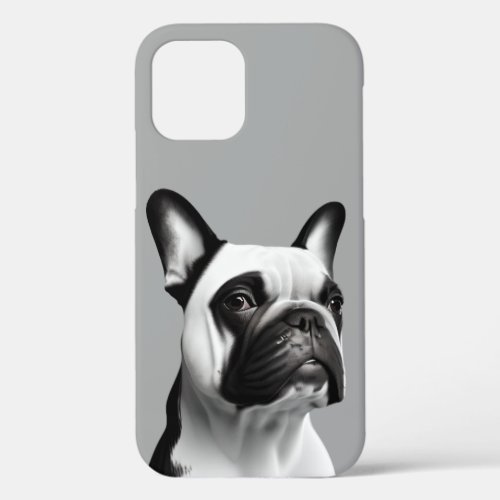 Adorable French Bulldog Design _ Protective Phone  iPhone 12 Case