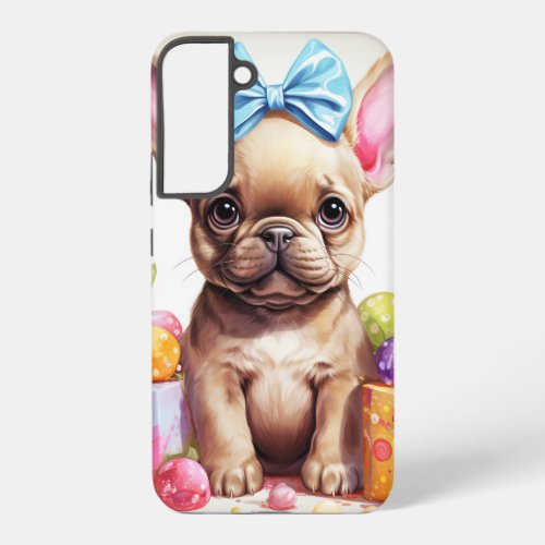 Adorable French Bulldog Easter Phone Case