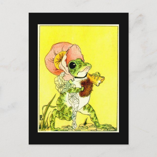 Adorable Frog Postcard (Front)