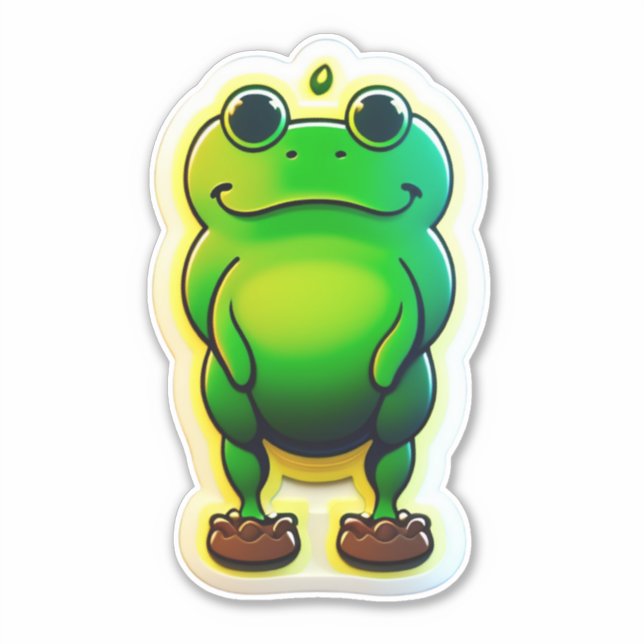Adorable Frog Stickers for Every Occasion (Front)