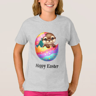 Adorable Funny Cute Easter Otter Baby T-Shirt