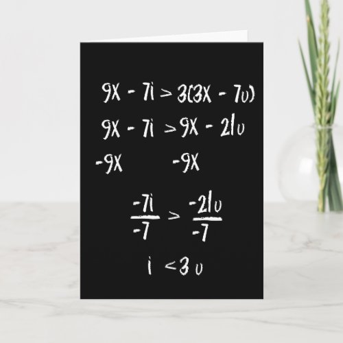 Adorable Geeky Greeting Card