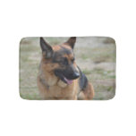 Adorable German Shepherd Bathroom Mat