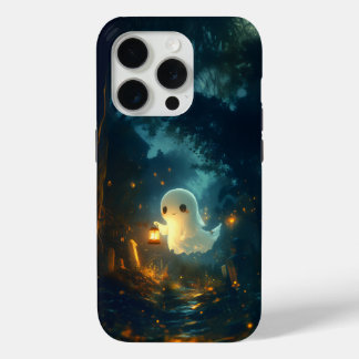 Adorable Ghost Lantern Halloween iPhone Case