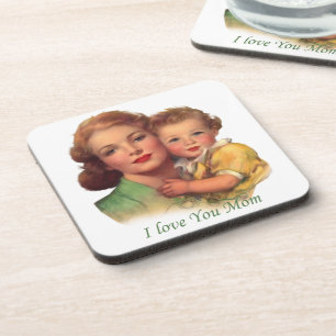 Adorable Gift for Mother's Day Coaster