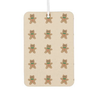 Adorable Gingerbread Cat Cookies Air Freshener