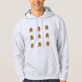 Adorable Gingerbread Cat Cookies Hoodie