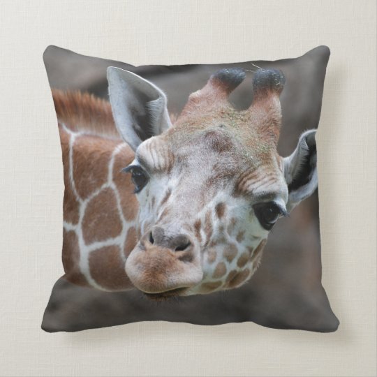 large giraffe pillow