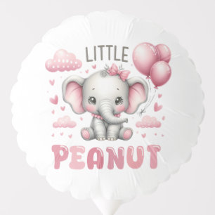Adorable Girl Little Peanut Balloon