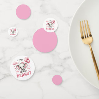 Adorable Girl Little Peanut  Confetti