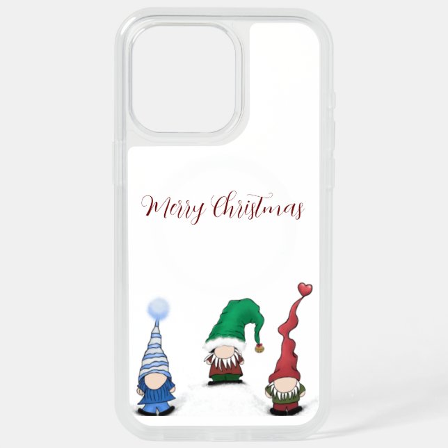 Adorable Gnome Posse iPhone 15 Pro Max Case (Back)
